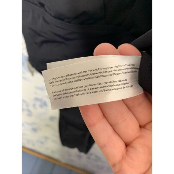 Free Society Swimwear One Piece Bathing Suit Black Size 8 - Picture 6 of 8